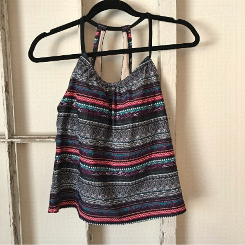 KONA Sol tankini two piece bathing suit top. Size small.